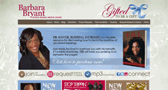 Desktop Screenshot of barbarabryant.com